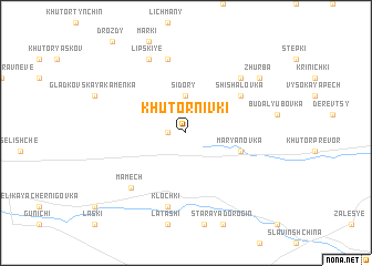 map of Khutor Nivki