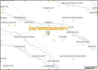 map of Khutor Novo-Dachnyy
