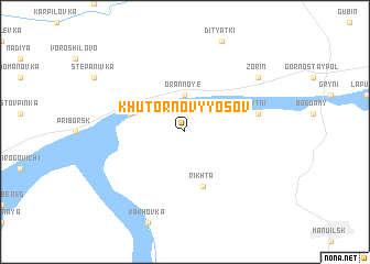 map of Khutor Novyy Osov