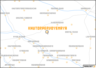 map of Khutor Pervoye Maya