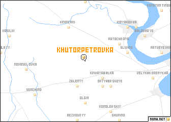 map of Khutor-Petrovka