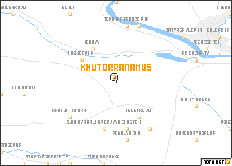 map of Khutor Ranamus