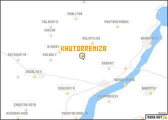 map of Khutor Remiza