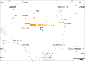 map of Khutor Rudnya