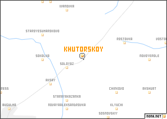 map of Khutorskoy
