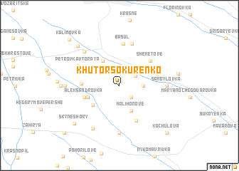 map of (( Khutor Sokurenko ))