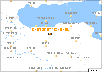 map of Khutor Strizhakov