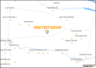 map of Khutor Tidrikh