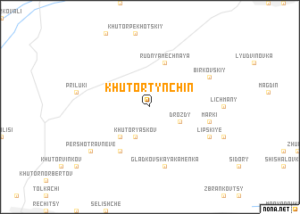 map of Khutor Tynchin