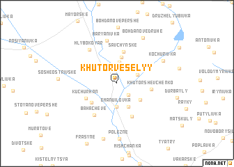 map of (( Khutor Vesëlyy ))