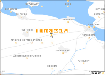 map of Khutor Vesëlyy