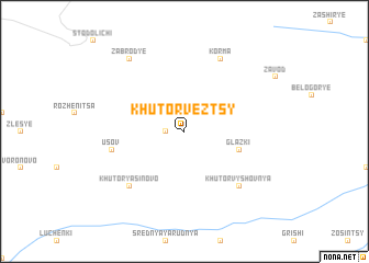 map of Khutor Veztsy