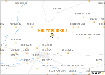 map of Khutor Vinʼkov