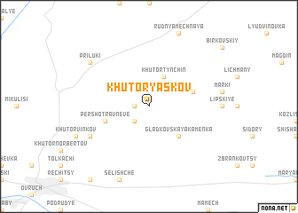 map of Khutor Yasʼkov