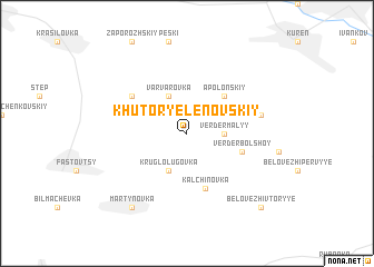 map of Khutor Yelenovskiy