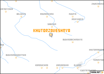 map of Khutor Zaveshnya