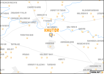 map of Khutor