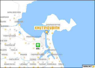 map of Khu Triệu Bình