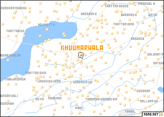 map of Khu Umarwāla