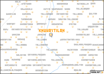 map of Khuwaytilah