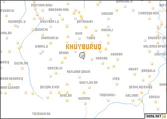 map of Khūy Būrūq