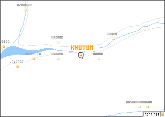 map of Khuyum