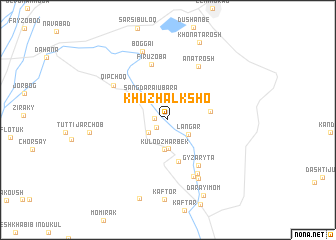 map of Khuzhalksho