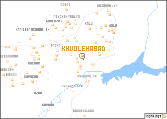 map of Khvolehābād