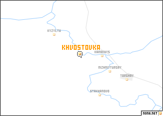 map of Khvostovka