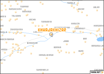 map of Khwāja Khizar