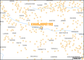 map of Khwāja Payao