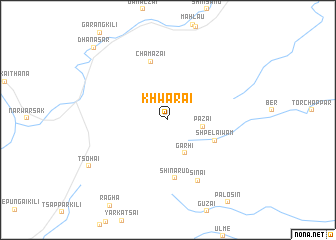 map of Khwārai