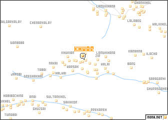 map of Khwār