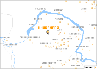 map of Khwāsmena