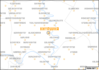 map of Khyruvka