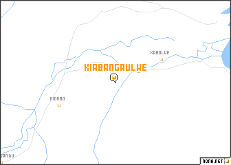 map of Kiabangaulwe