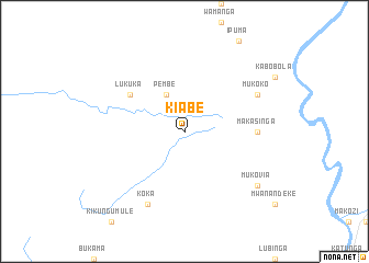 map of Kiabe