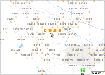 map of Kiahuria