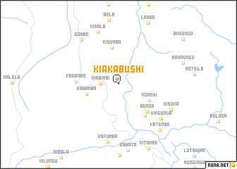 map of Kiaka-Bushi