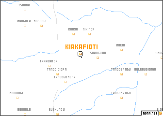 map of Kiaka-Fioti