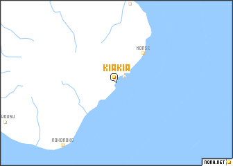 map of Kiakia