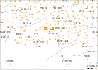 map of Kiāla