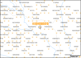 map of Kiamabara