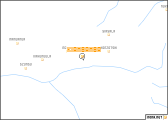 map of Kiambamba
