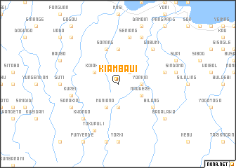 map of Kiambaui