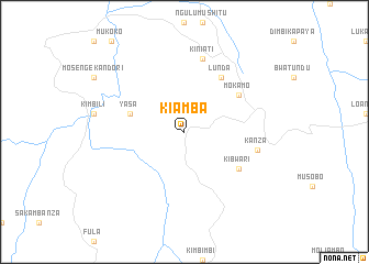 map of Kiamba