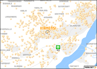 map of Kiamensi