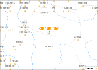 map of Kiamuringa