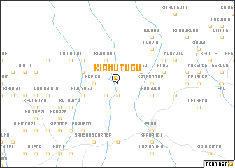 map of Kiamutugu