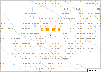 map of Kiamworia